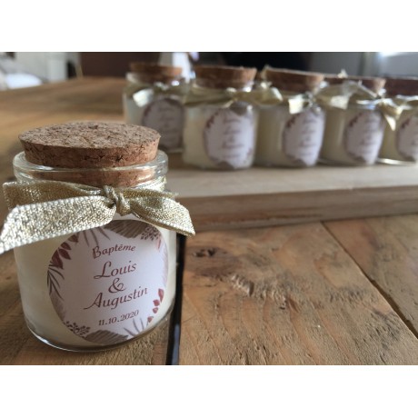 Bougies personnalisées