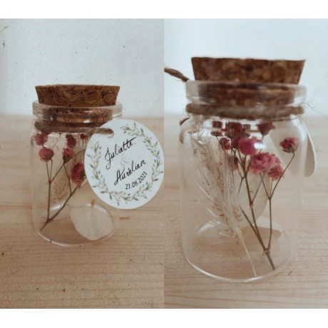 Fioles de fleurs stabilisées